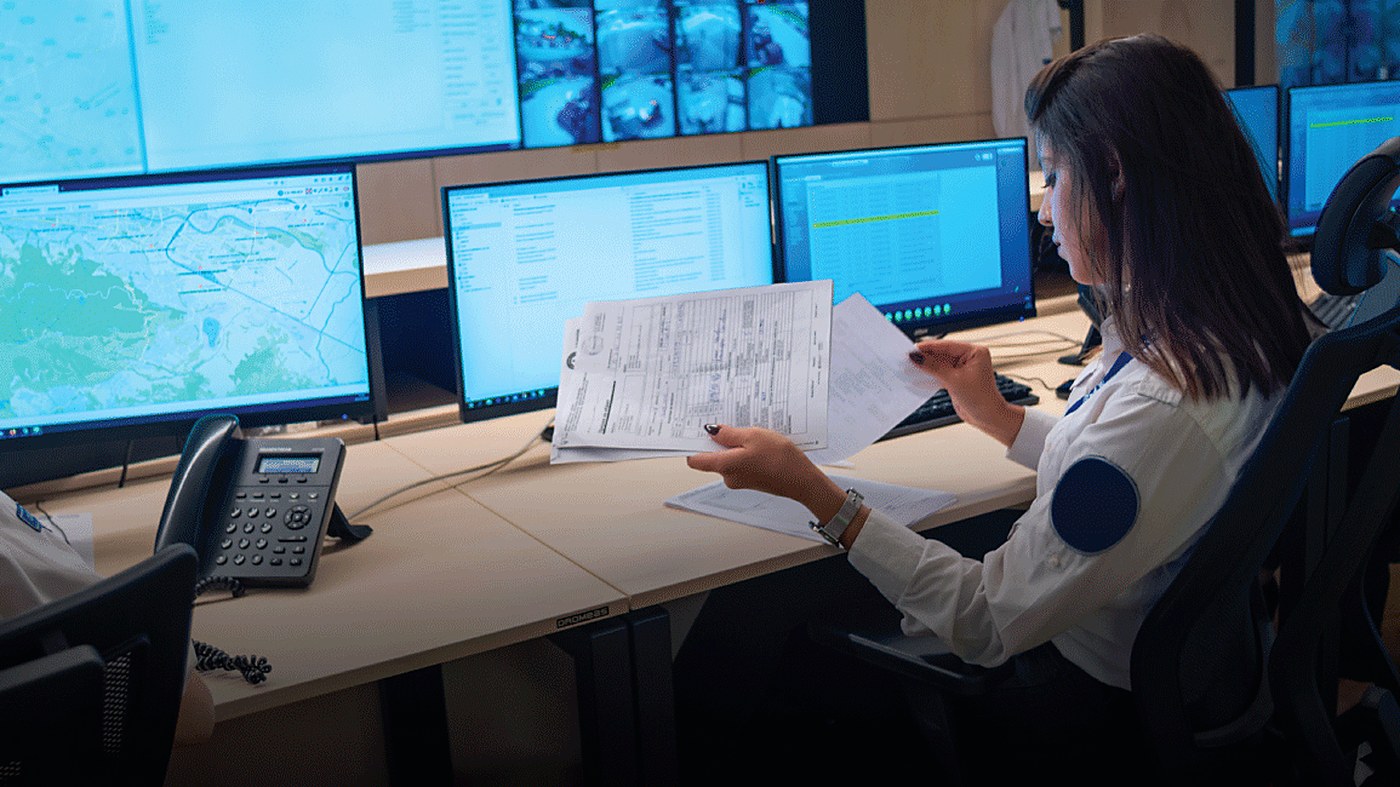 Monitoring CCTV - Centrum logistyczne